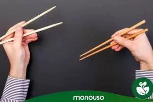 How to use chopsticks to show off eating sushi