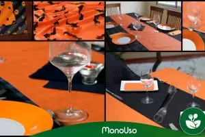 Personalized paper tablecloths