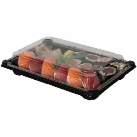 Sushi container with lid